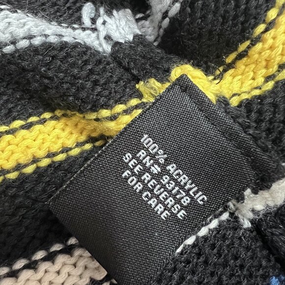 Premise Sweater Women’s Multicolored Striped Long Sleeve Pullover Size Large - Picture 8 of 11